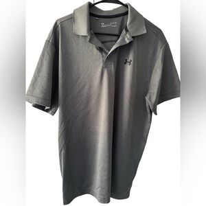 Mens under amour brand polo shirt